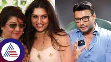Darshan Aradhana Tarun Sudhir Kaatera pree meet vcs Darshan Aradhana Tarun Sudhir Kaatera pree meet vcs