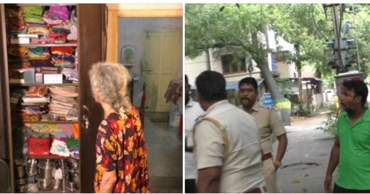 அண்ணாநகர் பங்களாவில் தனியாக இருந்த மூதாட்டியிடம் பணம், நகை கொள்ளை- மர்ம கும்பல் யார்.? போலீசார் விசாரணை
