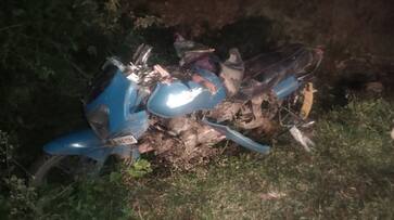 Couple Dies Due to Serial Accident in Chikkamagaluru grg Couple Dies Due to Serial Accident in Chikkamagaluru grg