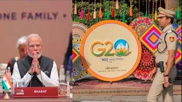 PM Modi dinner with 450 policemen who worked hard for G20 success akb PM Modi dinner with 450 policemen who worked hard for G20 success akb