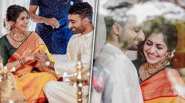 Who is Meera Nandan? Malayalam actress gets engaged to Sreeju (Photos) RBA Who is Meera Nandan? Malayalam actress gets engaged to Sreeju (Photos) RBA