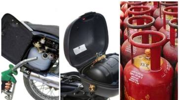 Illegal LPG Motorcycles in Erode due to petrol price hike prn Illegal LPG Motorcycles in Erode due to petrol price hike prn