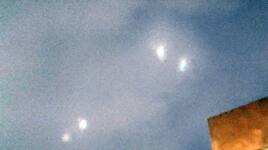 Alien UFO over Chennai's Tambaram or flashlight? You decide