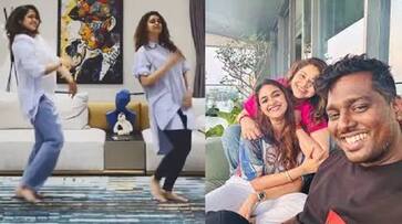 Keerthy Suresh Dancing Jawan Chaleya Song with Director Atlee wife JMS Keerthy Suresh Dancing Jawan Chaleya Song with Director Atlee wife JMS