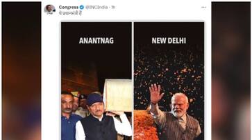 Opposition criticises over PM Modis welcome in delhi during encounter in Kashmir nbu Opposition criticises over PM Modis welcome in delhi during encounter in Kashmir nbu