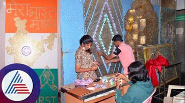 Ganesh chaturthi special special decoration for Ganapati with notes worth crores of rupees at jp nagar bengaluru rav Ganesh chaturthi special special decoration for Ganapati with notes worth crores of rupees at jp nagar bengaluru rav