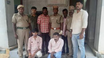 Two persons including a Malayali were caught in kambam in Tamil Nadu with ivory ppp Two persons including a Malayali were caught in kambam in Tamil Nadu with ivory ppp