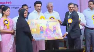 Magalir urimai thogai scheme was launched by Chief Minister M K Stalin today in Kanchipuram KAK Magalir urimai thogai scheme was launched by Chief Minister M K Stalin today in Kanchipuram KAK