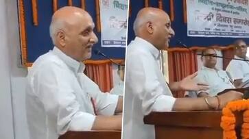Bihar Education minister compares Ramcharitmanas to potassium cyanide; sparks controversy WATCH AJR Bihar Education minister compares Ramcharitmanas to potassium cyanide; sparks controversy WATCH AJR