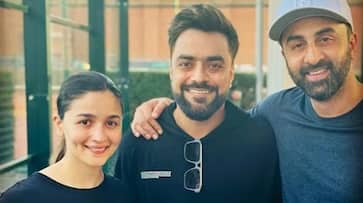 Afghanistan cricketer Rashid Khan's epic fanboy moment with Ranbir Kapoor, Alia Bhatt is unmissable vma Afghanistan cricketer Rashid Khan's epic fanboy moment with Ranbir Kapoor, Alia Bhatt is unmissable vma
