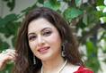 karwa chauth saree ideas 2023 actress bhagyashree designer saree will help you kxa 
