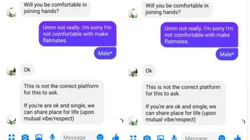 social media post goes viral where women receive requests from stranger to share flats and lifes bkg social media post goes viral where women receive requests from stranger to share flats and lifes bkg