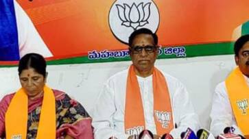 BJP Leader P Chandrashekar reacts on Paalamuru Rangareddy lift irrigation project opening AKP BJP Leader P Chandrashekar reacts on Paalamuru Rangareddy lift irrigation project opening AKP