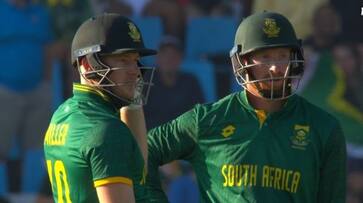 South Africa hits 428 for 5 breaks record for highest score in South Africa vs Sri Lanka World Cup 2023 match kvn South Africa hits 428 for 5 breaks record for highest score in South Africa vs Sri Lanka World Cup 2023 match kvn