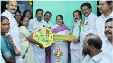 PT Thomas Foundation built house for homeless family, Ramesh chennithala inaugurate prm PT Thomas Foundation built house for homeless family, Ramesh chennithala inaugurate prm