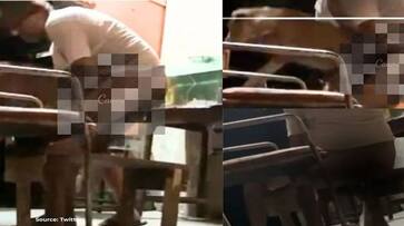 Delhi man caught raping stray dog in Viral Video case lodged san Delhi man caught raping stray dog in Viral Video case lodged san