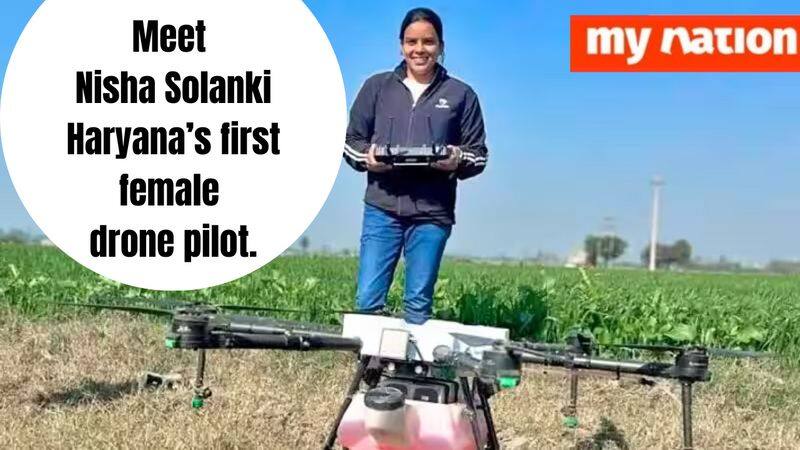 here is how Nisha solanki became haryana first female drone pilot iwh