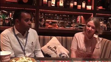 Russian woman's fluent Hindi skills astonish Indian bureaucrat WATCH AJR Russian woman's fluent Hindi skills astonish Indian bureaucrat WATCH AJR