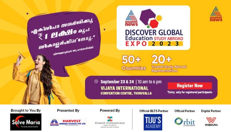 Keralas biggest study abroad expo on September 23 and 24