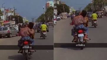 Couple kissing on a moving bike In Jaipur, Video goes viral - bsb Couple kissing on a moving bike In Jaipur, Video goes viral - bsb