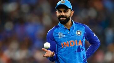 cricket ODI World Cup 2023: Virat Kohli's on-field dance steals hearts in clash against Afghanistan (WATCH) osf cricket ODI World Cup 2023: Virat Kohli's on-field dance steals hearts in clash against Afghanistan (WATCH) osf