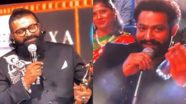 siima 2023 Kannada conversation between junior ntr and Kantara Fame Rishab shetty san siima 2023 Kannada conversation between junior ntr and Kantara Fame Rishab shetty san