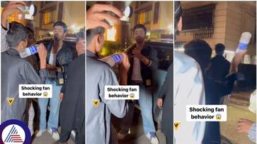 Bhagya Lakshmi actor Akash Choudhary gets attacked by fans with bottle at Mumbai sat Bhagya Lakshmi actor Akash Choudhary gets attacked by fans with bottle at Mumbai sat