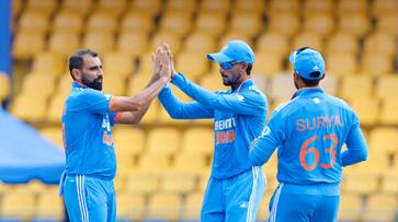 Ind vs Aus Australia set 277 runs target to India in 1st ODI kvn Ind vs Aus Australia set 277 runs target to India in 1st ODI kvn