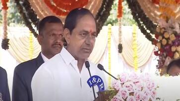 CM KCR Speech On National Integration Day At Public Garden ksm CM KCR Speech On National Integration Day At Public Garden ksm