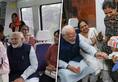 PM Modi birthday special pm travel to metro, distributed chocolates to children see photos kxa 