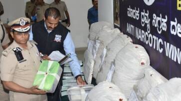 Narcotics worth Rs 7.8 crore seized in Bengaluru, 14 arrested including 4 Keralites Narcotics worth Rs 7.8 crore seized in Bengaluru, 14 arrested including 4 Keralites