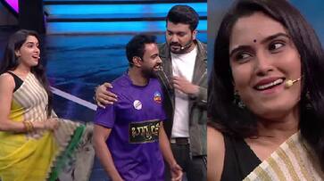 Bhagyalaxmi serial Actor Sudarshan Rangaprasad funny moment at Family Ganster Grand Finale gvd Bhagyalaxmi serial Actor Sudarshan Rangaprasad funny moment at Family Ganster Grand Finale gvd
