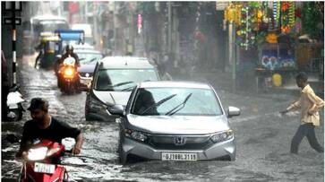 Heavy rain release of water from Narmada dam causes flooding in gujarat apn Heavy rain release of water from Narmada dam causes flooding in gujarat apn