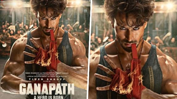 Ganapath - Rise Of The Hero: Poster of Tiger Shroff, Kriti Sanon starrer power-packed entertainer launched ADC Ganapath - Rise Of The Hero: Poster of Tiger Shroff, Kriti Sanon starrer power-packed entertainer launched ADC