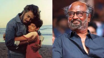 rajinikanth old photo with child hrithik roshan Bhagwaan Dada movie viral nsn rajinikanth old photo with child hrithik roshan Bhagwaan Dada movie viral nsn