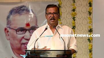 CPI leader C Divakaran PP Mukundan memorial speech on RSS kgn CPI leader C Divakaran PP Mukundan memorial speech on RSS kgn