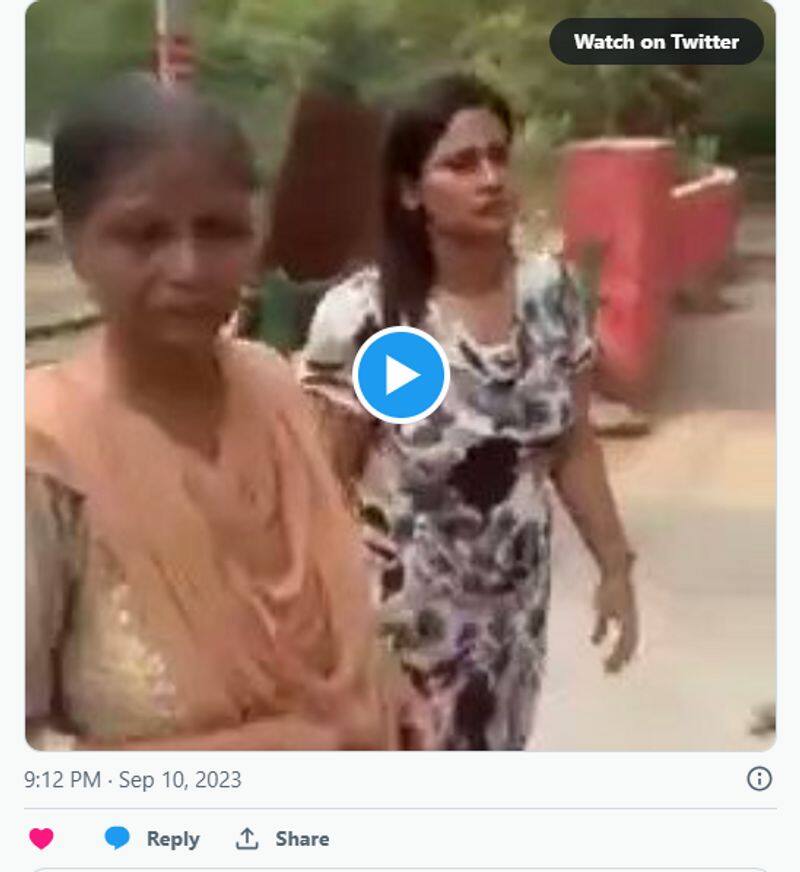 video of woman forced into old age home goes viral fact check jje 
