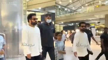 hero ntr returns from Dubai after siima event ksr hero ntr returns from Dubai after siima event ksr