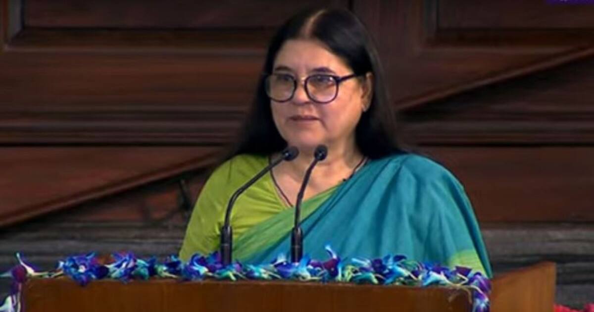 இஸ்கான் பசு மாட்டை கசாப்புக் கடைகளுக்கு விற்கிறது: பாஜக எம்.பி. மேகனா காந்தி குற்றச்சாட்டு