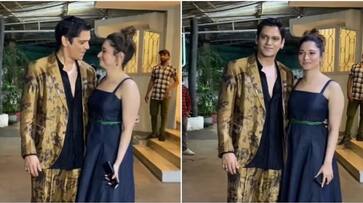 Tamannaah Batia-Vijay Varma who posed together in front of the camera.. Photographers called Bhaiya - Bhabi Rya Tamannaah Batia-Vijay Varma who posed together in front of the camera.. Photographers called Bhaiya - Bhabi Rya