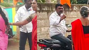 Case registered against BJP leader who threatened Kolam women Case registered against BJP leader who threatened Kolam women