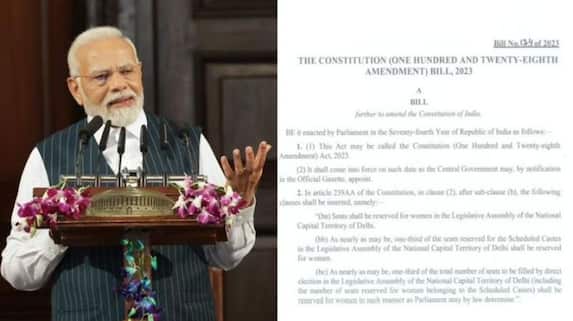god as given me this opportunity says pm modi as women quota bill tabled in lok sabha ash god as given me this opportunity says pm modi as women quota bill tabled in lok sabha ash