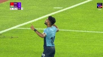 Watch Rahul KPs Wonder Goal vs China in Asian Games Football 2023 gkc Watch Rahul KPs Wonder Goal vs China in Asian Games Football 2023 gkc