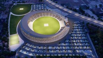 PM Narendra Modi to lay the foundation of International Cricket Stadium of Rs 450 Crore at Ganjari area of Varanasi rsk PM Narendra Modi to lay the foundation of International Cricket Stadium of Rs 450 Crore at Ganjari area of Varanasi rsk