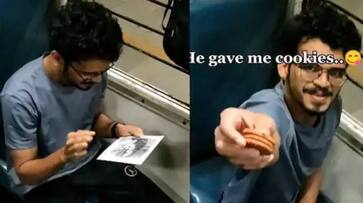 viral video man gives cookies to co passenger he return this rlp viral video man gives cookies to co passenger he return this rlp