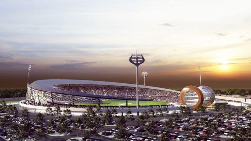 narendra modi to lay foundation stone for lord shiva themed cricket stadium in varanasi saa