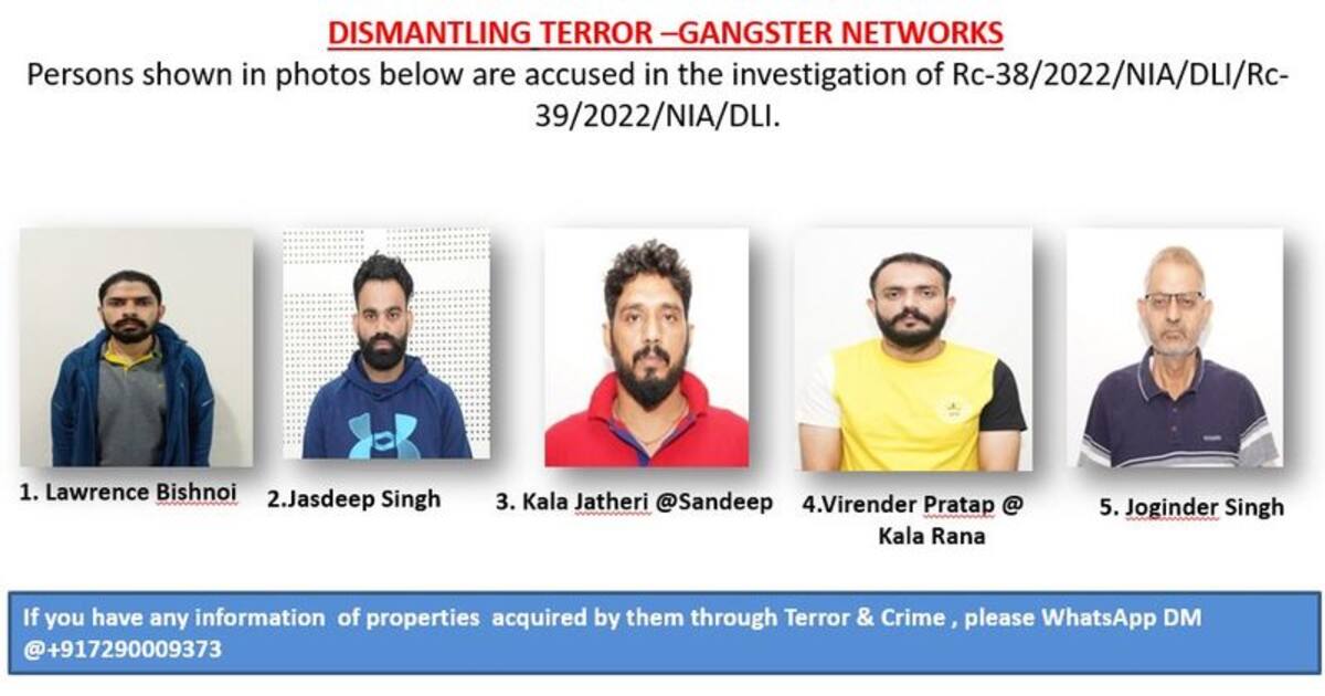 Dismantling Terror-gangster Networks: NIA Releases List Of 43 Criminals ...