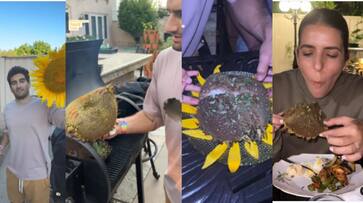 Can you eat a Sunflower like this video viral azn Can you eat a Sunflower like this video viral azn