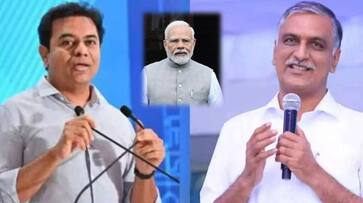 They are speaking arrogantly, KTR, Harish Rao attack PM Modi RMA They are speaking arrogantly, KTR, Harish Rao attack PM Modi RMA