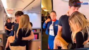 Son carries differently-abled mother in arms to board a plane. Wholesome video ram Son carries differently-abled mother in arms to board a plane. Wholesome video ram